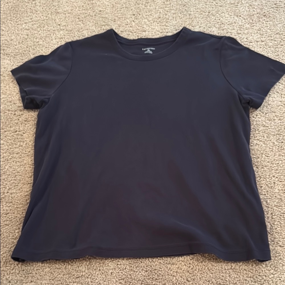 Lands' End Blue Short Sleeve T-Shirt